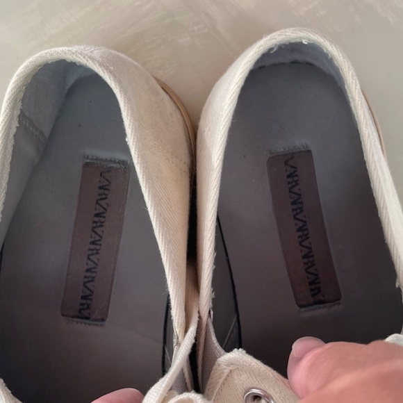 Ivory-ish sneakers from Zara - Picture 8 of 9